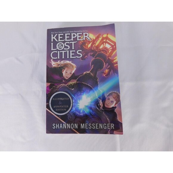 Keeper of the Lost Cities Annotated Edition Shannon Messenger Fantasy Softcover - Picture 1 of 6